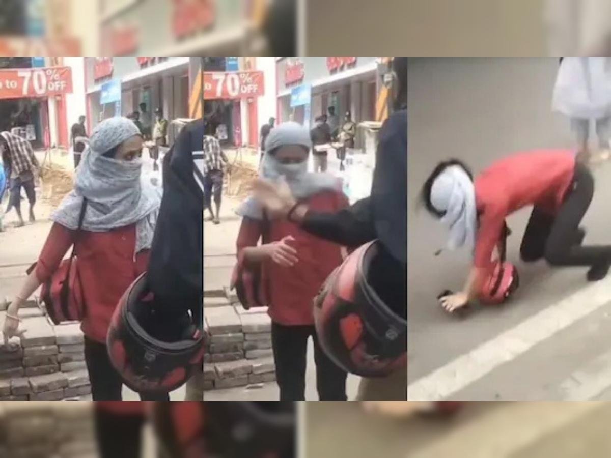 Viral | Bengaluru Rapido Rider Slaps Woman Over Traffic Argument, Caught On Camera